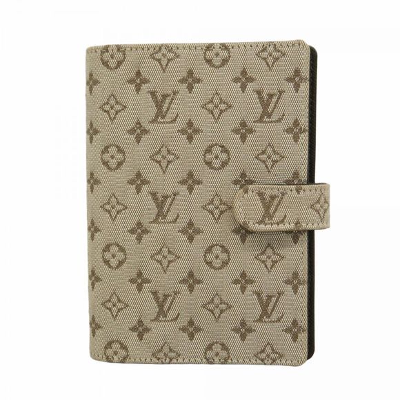 Louis Vuitton Monogram Mini Agenda PM Planner Cover R20911 Khaki  Men's Women's - Picture 1 of 10